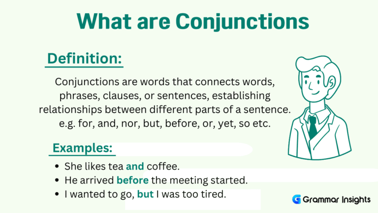 What are Conjunctions?