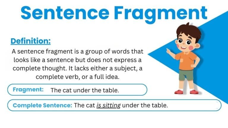 What Is a Sentence Fragment?