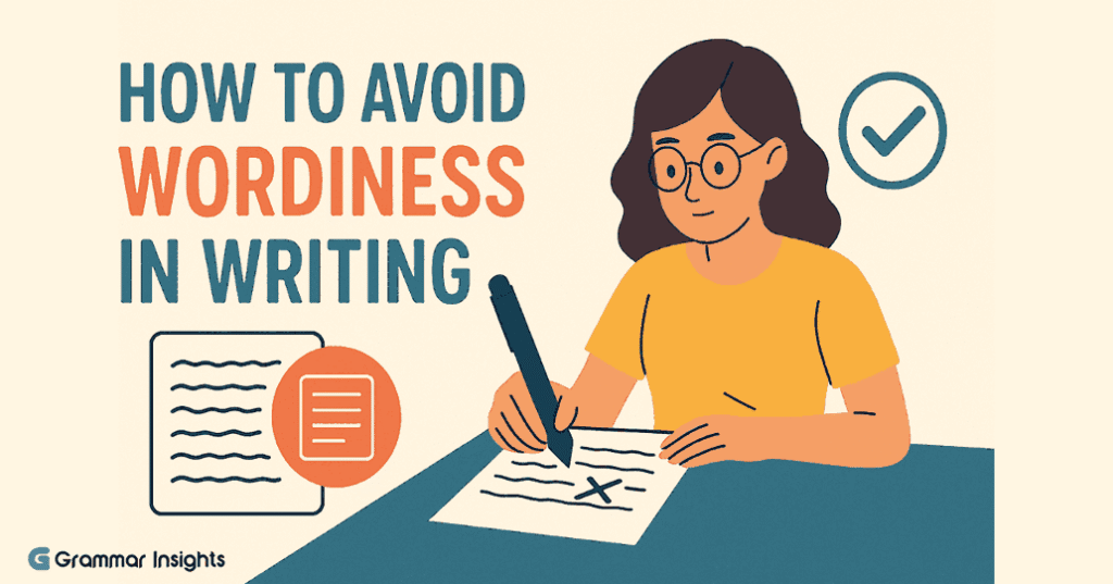 How to spot and Avoid Wordiness in Writing